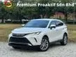 Recon 2021 Toyota Harrier 2.0 Z SUV/MILEAGE 21K KM/JBL/DIM/BSM/HUD/5YRS TOYOTA WARRANTY/2YRS TOYOTA FREE SERVICE
