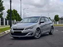 2016 Peugeot 308 1.6 THP Hatchback Full Spec Moonroof Turbo HB