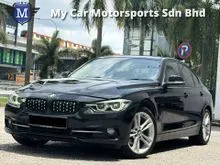 2016 BMW 330e 2.0 F30 (A) E-DRIVE HYBRID SPORT LINE SEDAN/  SUNROOF / PUSHSTART KEYLES / FULL LEATHER / R CAMERA