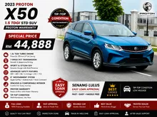 2023 Proton X50 1.5 Standard SUV Proton Warranty Car King Senang Lulus High Loan