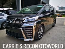 (FULL SPEC - JAPAN) 2018 Toyota Vellfire 3.5ZAG UNREG