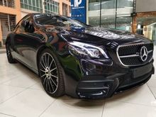 2018 Mercedes-Benz E300 2.0 AMG Coupe / OFFER PRICE / HIGH SPEC / KEYLESS ENTRY / POWER BOOT / BLACK DIAMOND