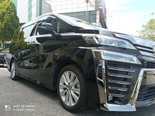 2018 Toyota Vellfire 2.5 MPV ZA