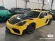 Used 2023 Porsche 718 4.0 Cayman GT4 RS Coupe, DIRECT OWNER,3XXKM ONLY,IMPORT BARU,UNDER WARRANTY, FULLY LOADED,2023