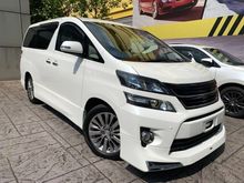 2015 TOYOTA VELLFIRE 2.4 GOLDEN EYES 2 , MODELISTA BODYKIT WITH POWER BOOT