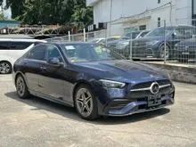 2022 Mercedes-Benz C200 1.5 Avantgarde AMG line Sedan 5K KM Grade 4.5A Burmester Proof HUD 4Cam 2Tone Leather Seat