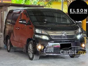 2013 Toyota Vellfire 2.4 Z Golden Eyes MPV
