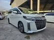 Recon 2021 Toyota Alphard 2.5 SC NFL UNREG SUNROOF DIM BSM DISPLAY AUDIO
