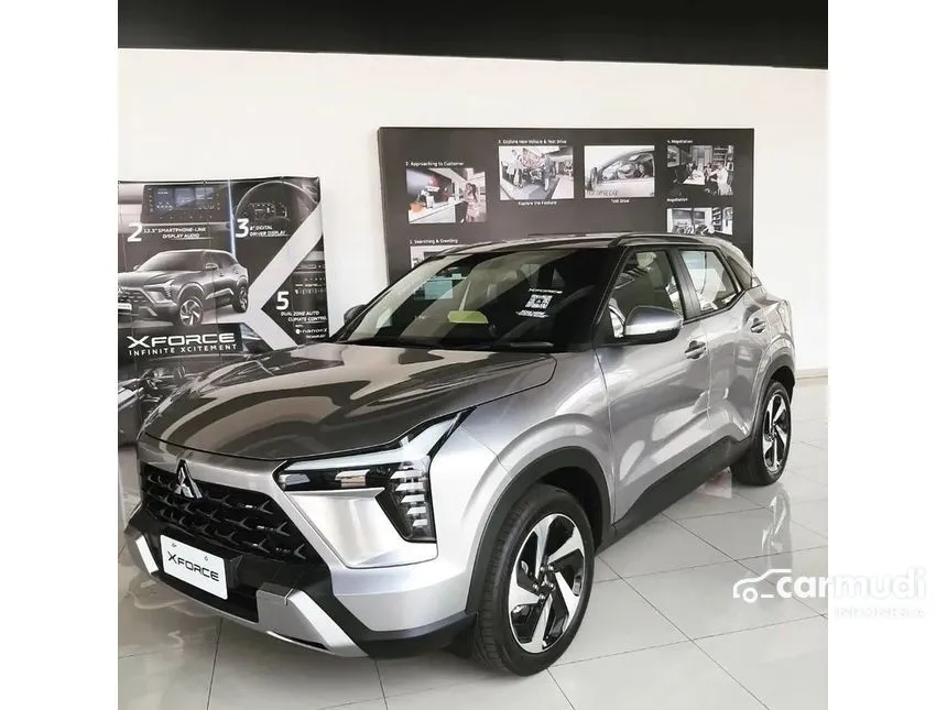 Jual Mobil Mitsubishi XFORCE 2024 Ultimate 1.5 di Jawa Barat Automatic SUV Silver Rp 315.300.000