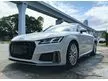 2021 Audi TT 2.0 S-Line TFSI Coupe BLACK INTERIOR
