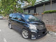 2010 Toyota Vellfire 3.5 V L Edition MPV Tip-TOPCondition