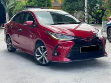 2022 Toyota Vios 1.5 G Sedan FULL SERVICE RECORD 46K KM + UNDER WARRANTY TOYOTA UNTIL 2027 + LOW MILEAGE