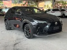 2023 Lexus NX 350 2.4 F Sport SUV OFFER UNIT 360CAM HUD PROOF FULLY LOADED CALL FOR PRICE DOWN