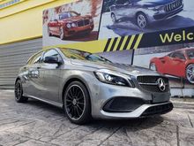 2017 Mercedes-Benz A160 1.6 AMG Hatchback Harman Kardon Reverse Cam Push Start Panoramic Roof Paddle Shift Xenon Light LED Running Light Memory Seat