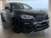 2022 BMW X4 2.0 xDrive30i M Sport Driving Assist Pack SUV  New Facelift Model Coupe UNDER WARRANTY BY BMW MALAYSIA 2029
