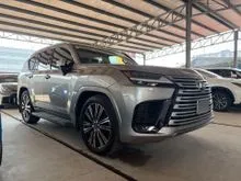 2024 Lexus LX 600 3.4 7 seater SUV Rare Silver Full Spec 5 Years Warranty