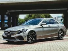 2021 Mercedes-Benz C200 1.5 Laureus AMG Line Sedan BURMESTER,SUNROOF MOONROOF,360 CAM,BSM,POWERBOOT,APPLE CARPLAY 3 YEARS WARRANTY