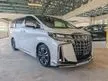 Recon 2019 Toyota Alphard 2.5 SC UNREG SUNROOF JBL MODELISTA BODYKIT 4 CAM DIM BSM