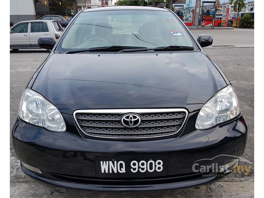 Used 06 Toyota Corolla Altis 1 6 Black List Bole Apply Harga Promo Low Mileage Carlist My