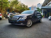2010 Mercedes-Benz E250 1.8 CGI Hitam Termurah