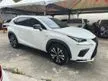 Recon 2020 Lexus NX300 2.0 F SPORT/FACELIFT/RED BLACK SEAT/GRADE 5A/30K MILEAGE/3 EYES LED/MEMORY SEAT/2020 UNREGISTER