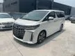 Recon 2020 Toyota Alphard 2.5 SC Package MPV 3LED SROOF