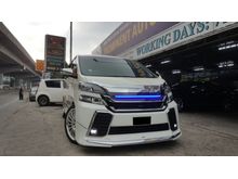 Toyota Vellfire 2.4 NEW FACELIFT 2014,MODELLISTA LIMITED SPEC,ORIGINAL PEARL WHITE COLOUR,7 SEATER,F&B MONITOR,ONE DATIN OWNER