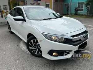 BELOW MARKET SALES CARNIVAL 2018 Honda Civic 1.8 S i-VTEC Sedan monthly only from rm800