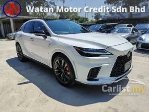 2023 Lexus RX 350 2.4 F Sport Panoramic Roof 360 Camera Rear Seat Ventilation With Power Control 16,000km Grade 5B ( Free Tinted & Coating )