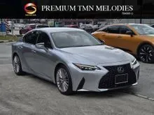 4714KM ONLY GRADE 5 A I 2023 Lexus IS 300 2.0 Version L Sedan DIRECT LEXUS AUTHORIZED DEALER 5 YRS Warranty & 2 YRS Free Service