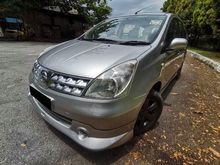 2010 Nissan Grand Livina 1.8 Comfort MPV / CLASSIC WOOD PANEL / 7 SEATER / OVERDRIVE / LCD SCREEN