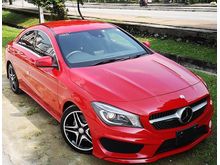 2014 MERCEDES BENZ CLA 250 2.0 AMG 4MATIC TURBO UNREG JAPAN SPEC CAR SELLING PRICE ONLY ( RM 188,000.00 NEGO ) BODY COLOR -RED COLOR (2931 )