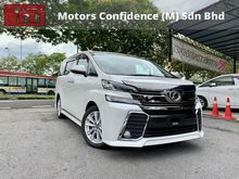 2016 Toyota Vellfire 2.5 Z (2 POWER DOORS) (7 SEATERS) (IMPORT FROM TOYOTA JAPAN)