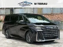 13499km/Moonroof/DIM/Advanced Park/HUD/4cam/BSM/Brown Leather/2025 Toyota Vellfire 2.4 Z Premier MPV/Free Toyota Dealer Warranty Service