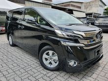 2017 Toyota Vellfire 2.5 MPV *STOCK CLEARANCE//5 YEAR WARRANTY//YEAR END SALES*