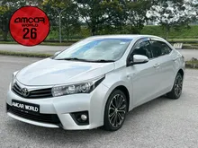 ORI2013 Toyota Corolla Altis 2.0 V PADDLESHIFT WITH 3 YEAR WARRANTY