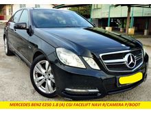 2013 Mercedes Benz E250 1.8 (A) PANORAMIC P/BOOT NAVI