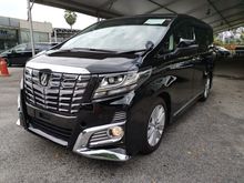 2015 Toyota Alphard 2.5 SA SUNROOF FULL MONITOR BODYKIT 15K KM