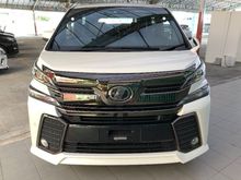2017 Toyota Vellfire 2.5 Z Golden Eyes MPV