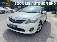 2012 Toyota Corolla Altis 2.0 V Sedan (A) VERY GOOD CONDITION EZ LOAN CREDIT FREE WARANTY 1 YEARS