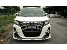 2016 TOYOTA ALPHARD 2.5 SC - NO GST !!! - MANY UNITS AVAILABLE!! NORMAL SPEC TO FULL SPEC!! YEAR 2015 TO 2016