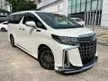Recon 2021 TOYOTA ALPHARD 3.5 EXECUTIVE LOUNGE S EDITION 3BA, 14K MILEAGE, 360 SURROUND VIEW CAMERA, JBL HOME THEATER SOUND SYSTEM