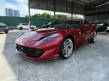 2021 Ferrari 812 6.5 Superfast Coupe RED SEATS FRONT LIFT FULL CARBON SPEC PASSENGER DISPLAY FULL ELECTRIC SEATS UK SPEC UNREGS