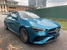 2024 Mercedes-Benz CLA180 1.3 AMG FACELIFT VERSION 3K MILEAGE 4 CAMERA ELECTRIC SEAT