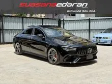 ( Grade 5A / Mileage 12k KM / Panroof / Burmester / Fr Lips+Skirts ) 2022 Mercedes-Benz AMG CLA45 2.0 S 4MATIC+ Coupe