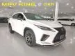 Recon 2019 Lexus RX300 2.0 F Sport SUV [Black Leather , 360 Camera, Panoramic Roof] Alot Unit Available Can Nego - Cars for sale
