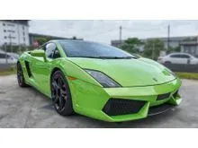 2009/2010 Lamborghini Gallardo 5.2 Coupe - LOW MIL 78K KM - DIRECT OWNER UNIT - LIFTER SYSTEM - DIAMOND CUT W/ GREEN STITCHING - VIEW TO BELIEVE