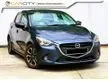 Used OTR HARGA 2017 Mazda 2 1.5 SKYACTIV-G Hatchback *07 (A) NO PROCESSING FEE DVD PLAYER LEATHER SEAT KEYLESS ONE OWNER - Cars for sale