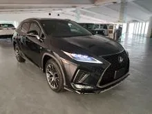 2021 LEXUS RX300 2.0 F-SPORT (HIGH SPEC) 11K KM GRADE 5A - UNREG $ OFFER $ HURRY $