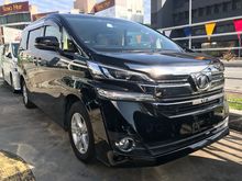 2015 Toyota Vellfire 2.5 X MPV JBL SURROUND 4 CAMERA
